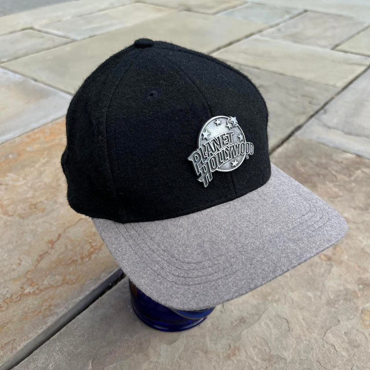 Vintage 1995 Planet Hollywood Vancouver Strapback Wool Blend