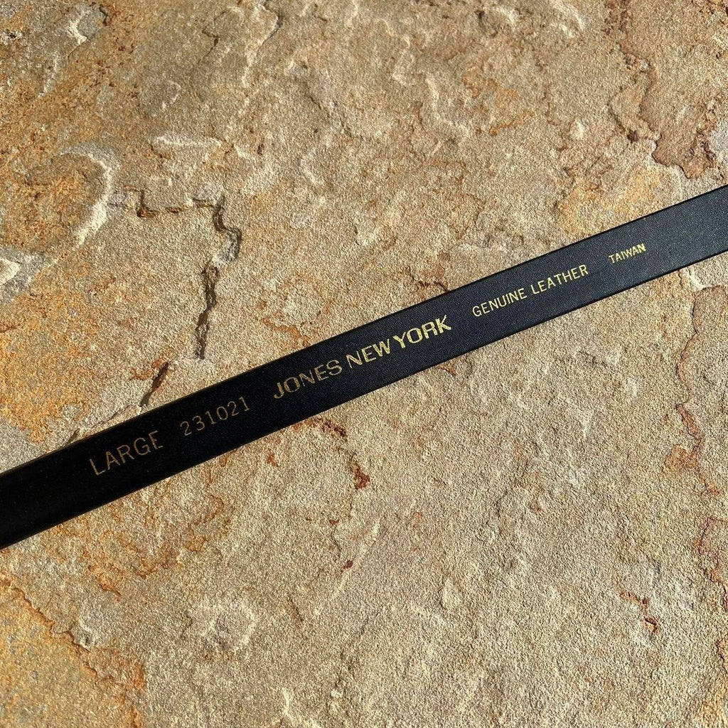 Y2K Dark Brown Leather and Gold Sectional Belt
