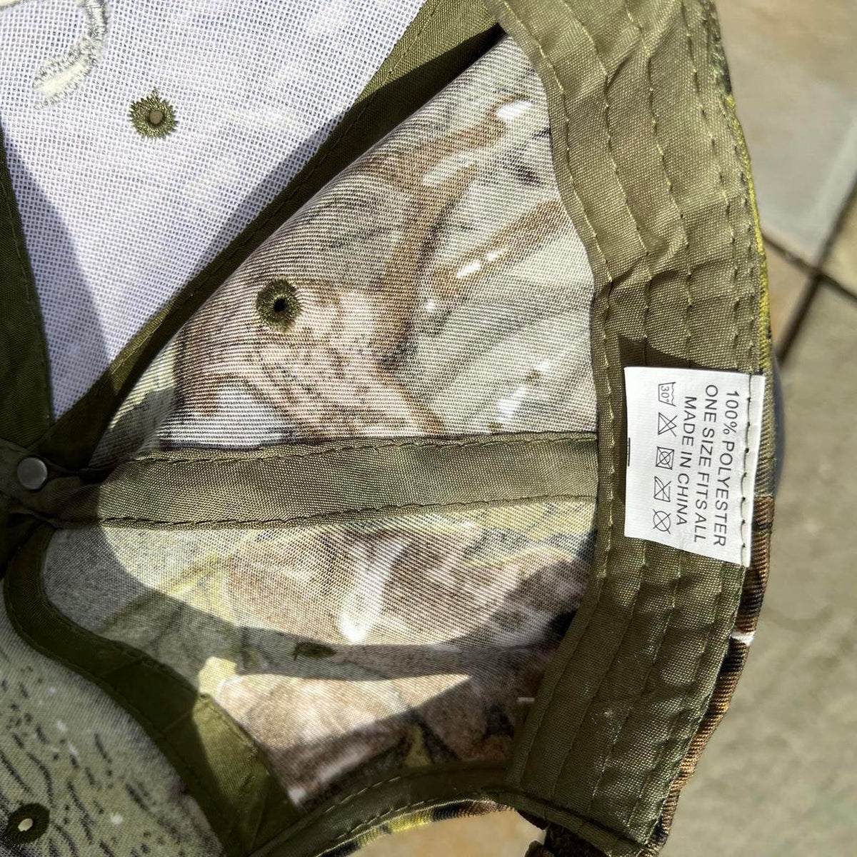 Y2K Woodland Camo Hunting Dad Hat
