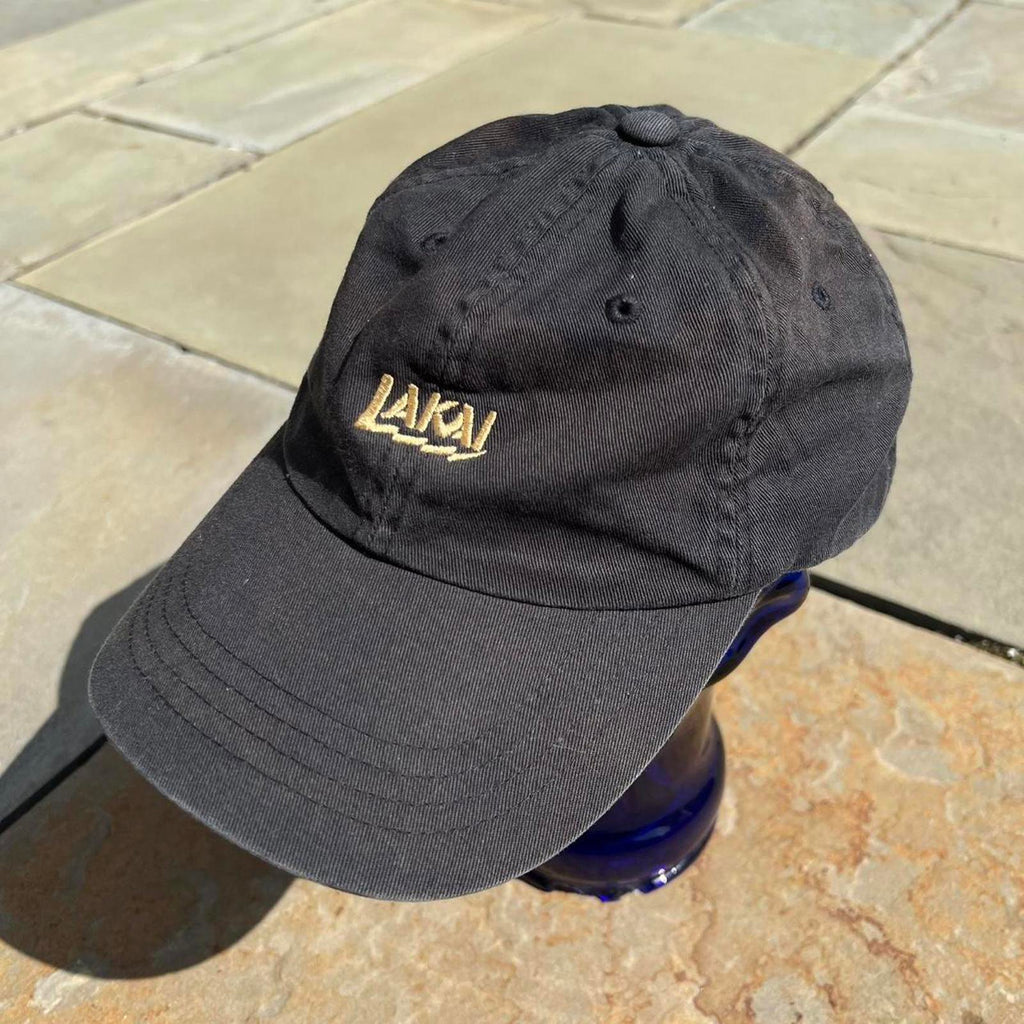 Faded Black Lakai Strapback Dad Hat