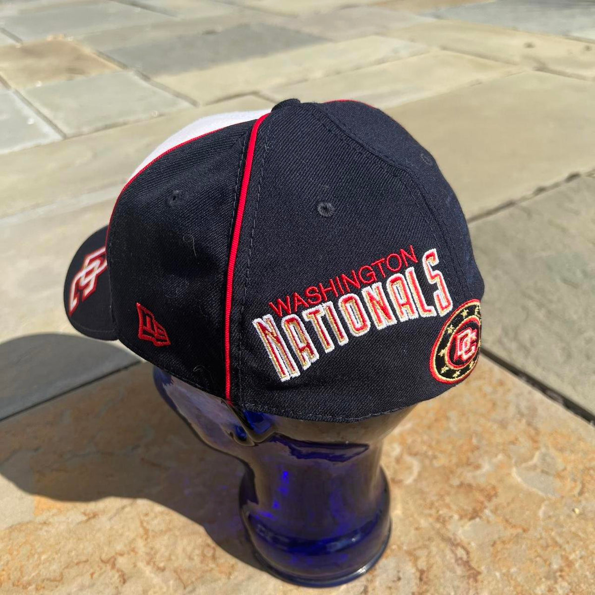 Washington Nationals Two Tone Embroidered Stretch Fit Hat