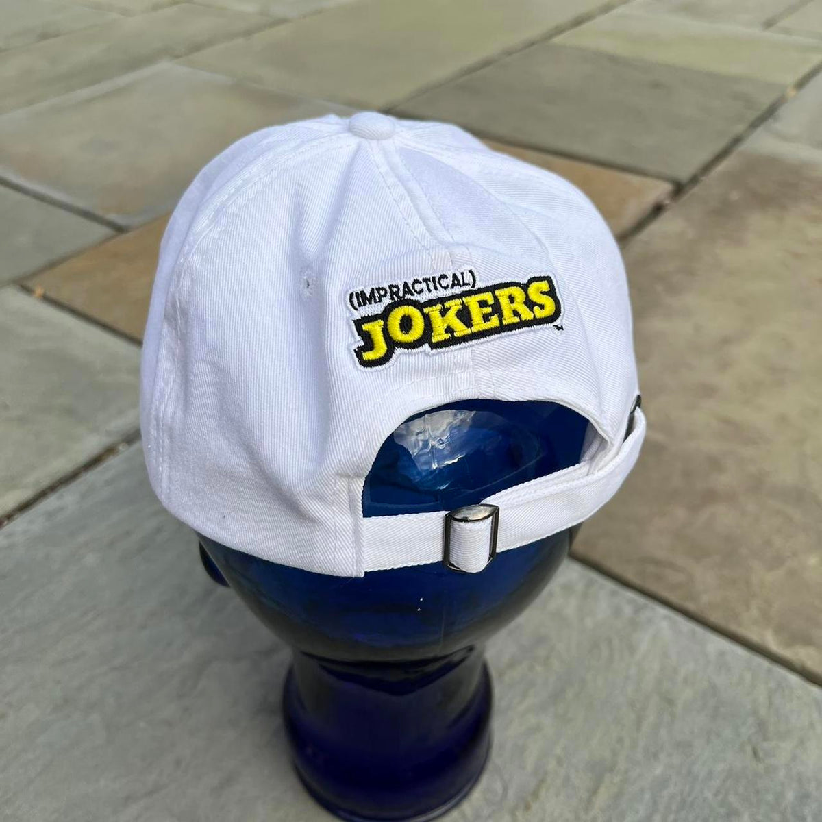 Impractical Jokers Hey MousTache White Strapback Dad Hat