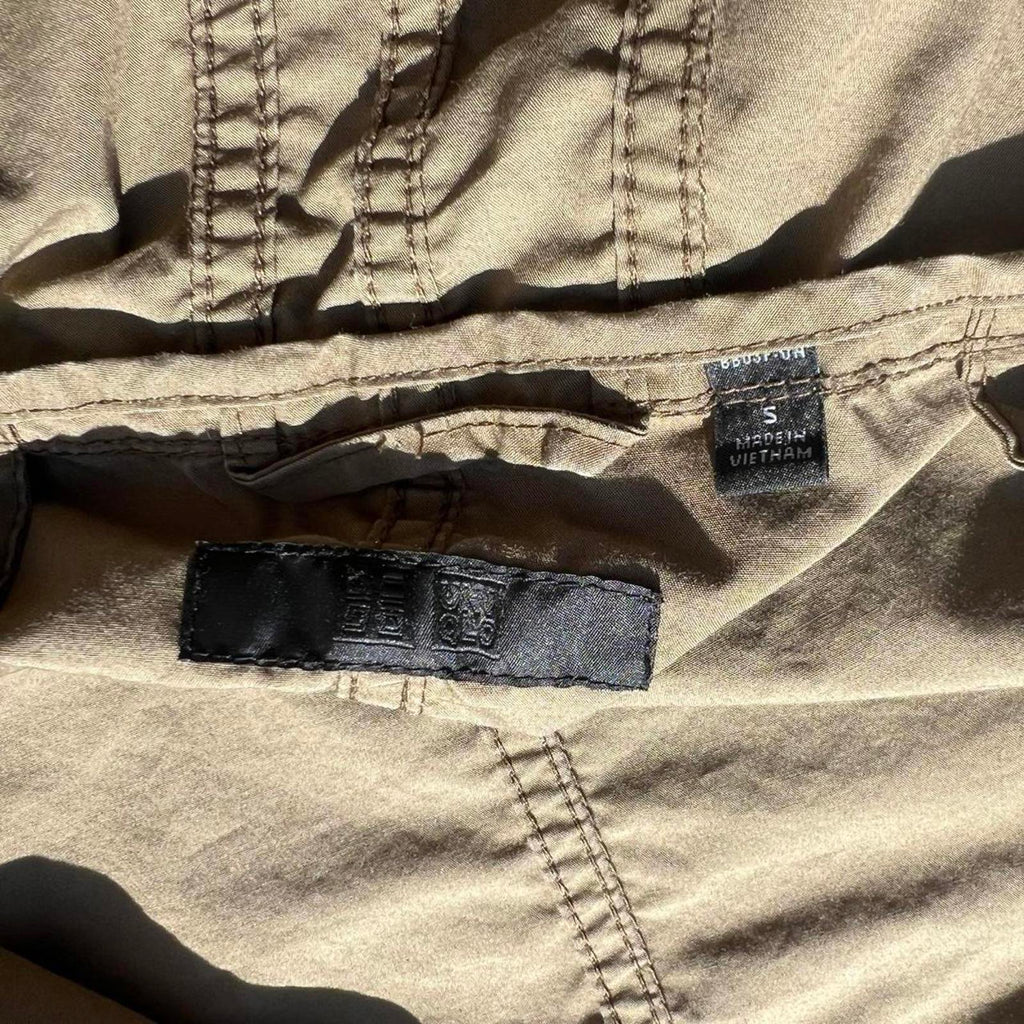 Uniqlo Khaki Poplin Mid Length Jacket