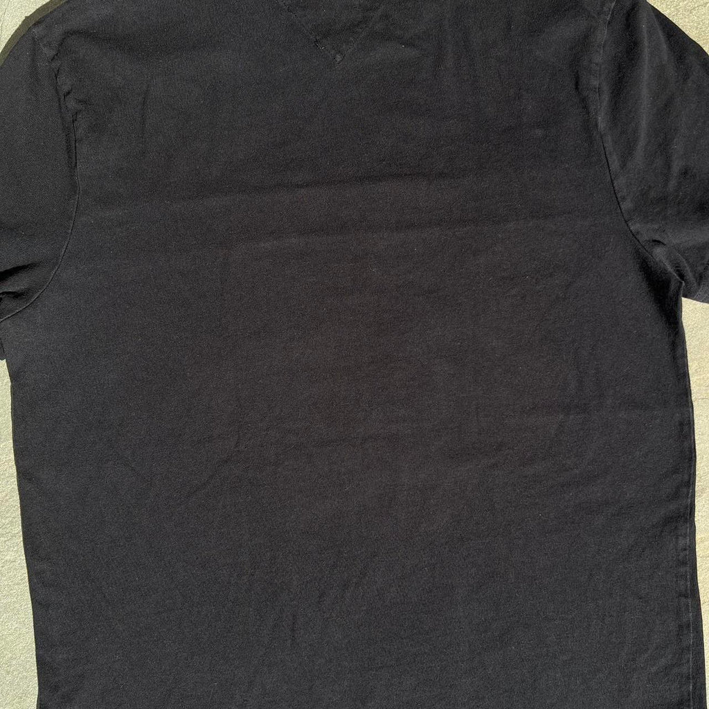 Y2K Tommy Hilfiger Chest Stripe Black T-Shirt