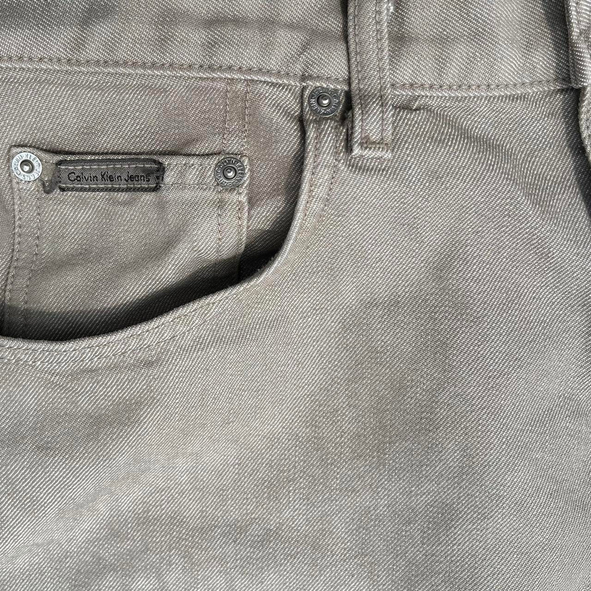 Vintage 90s Calvin Klein Tan Jeans Made in USA