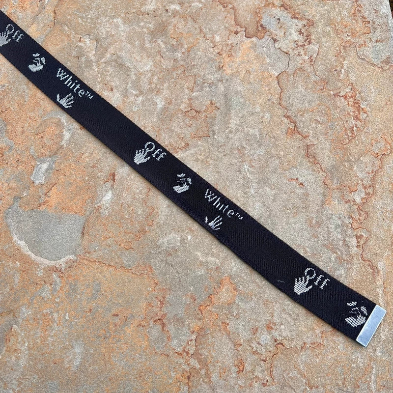 Off-White Swimming Logo Black Belt