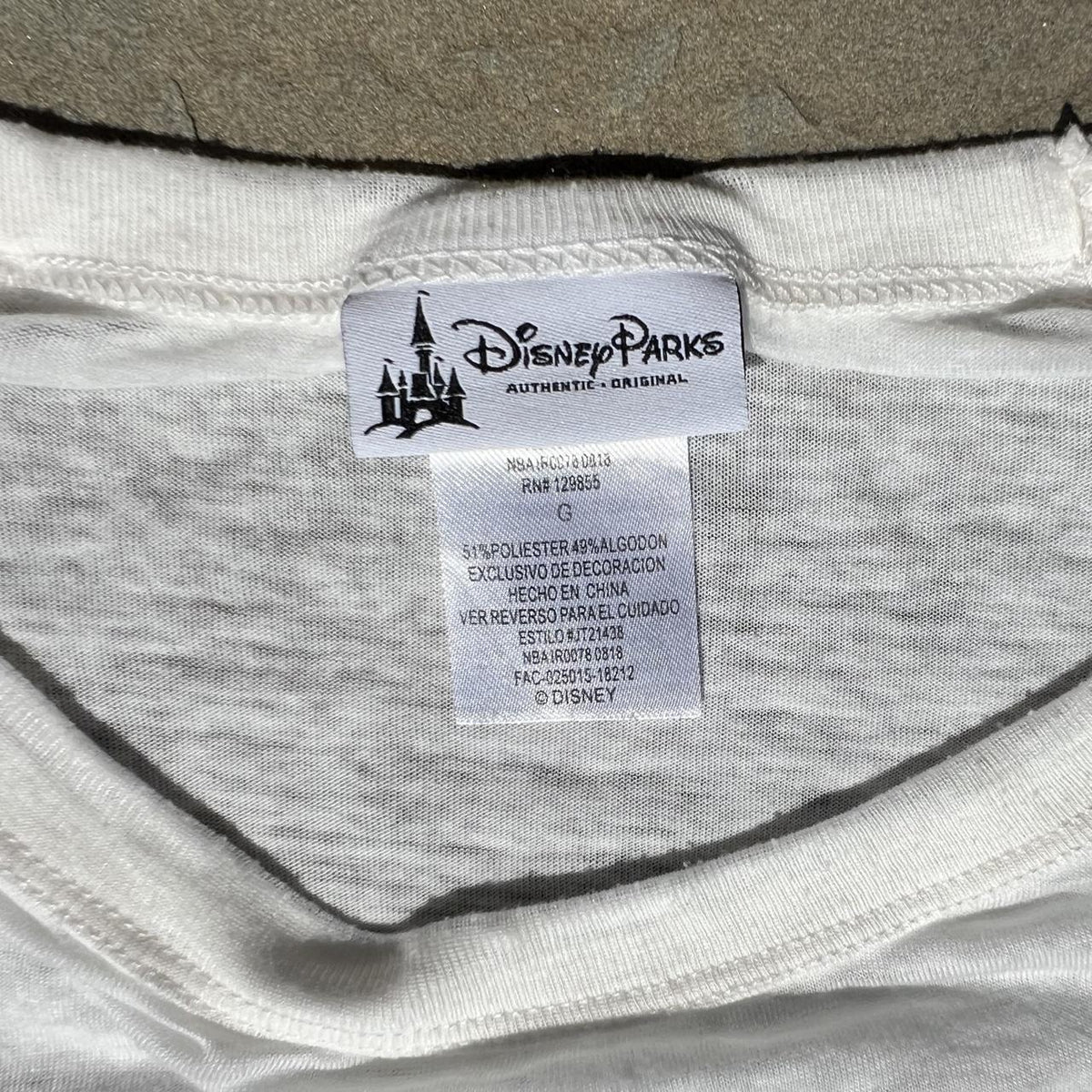 Disney Official Mouseketeer crewneck long sleeve raglan tee