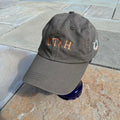 Utah Embroidered Strapback Dad Hat Olive Green