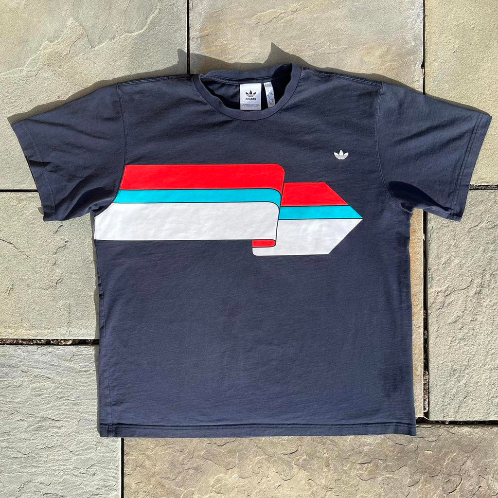Adidas Front and Back Wraparound Graphic T-Shirt