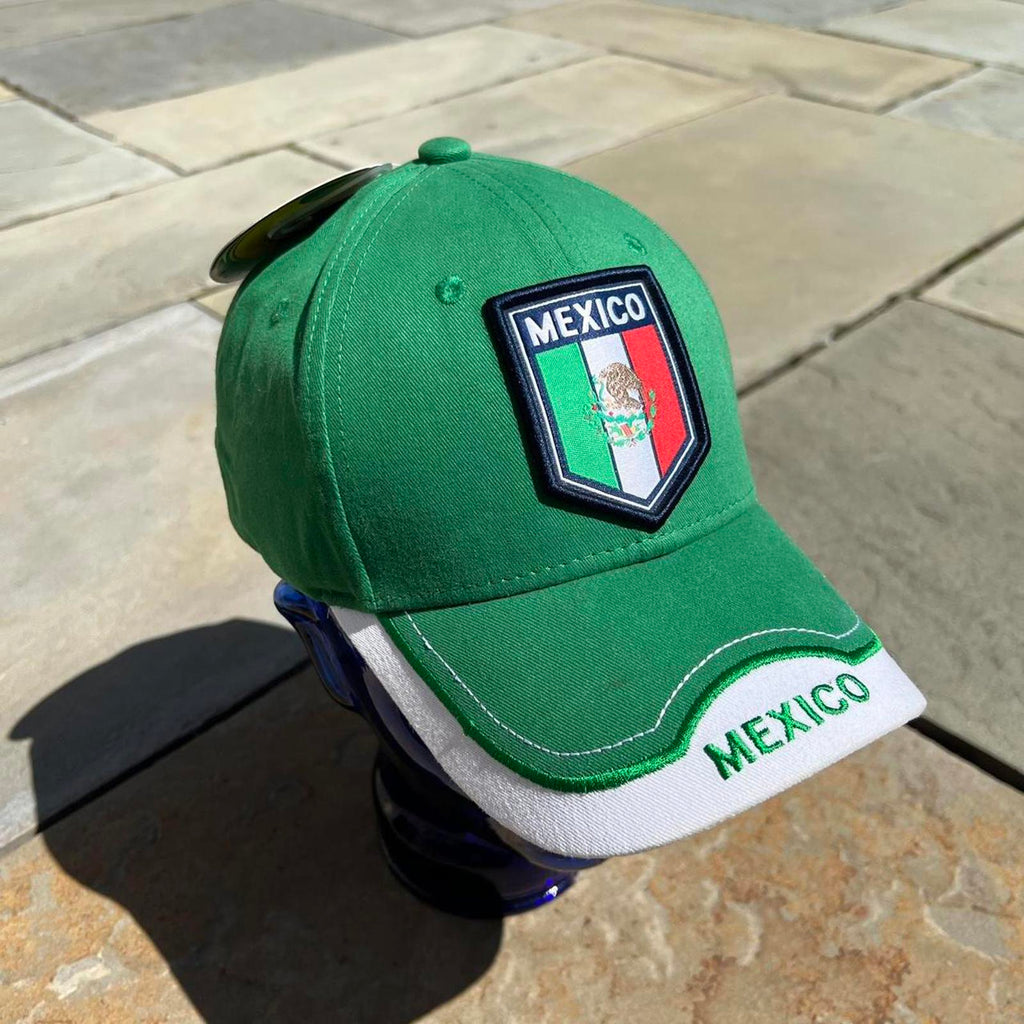 NWT Mexico + Flag Strapback Hat
