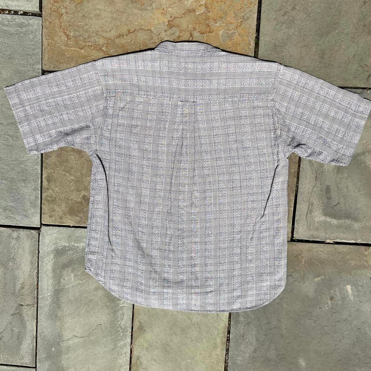 Neo-Vintage 90s Vertical Plaid Stripe Shirt