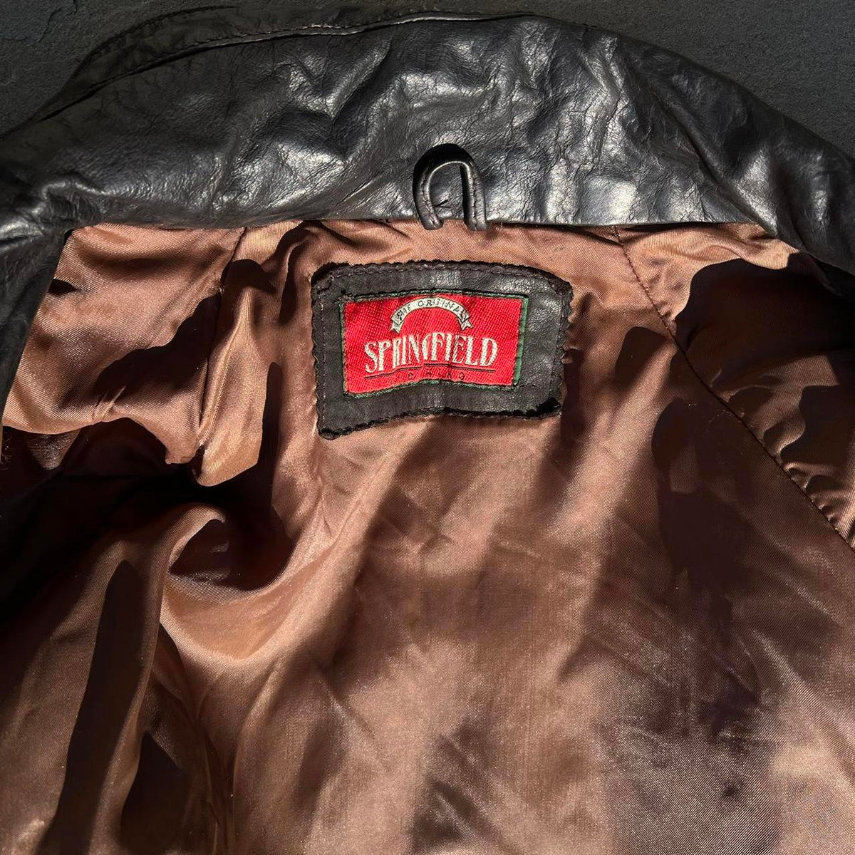 Vintage 80s Mid-Length Black Leather Jacket