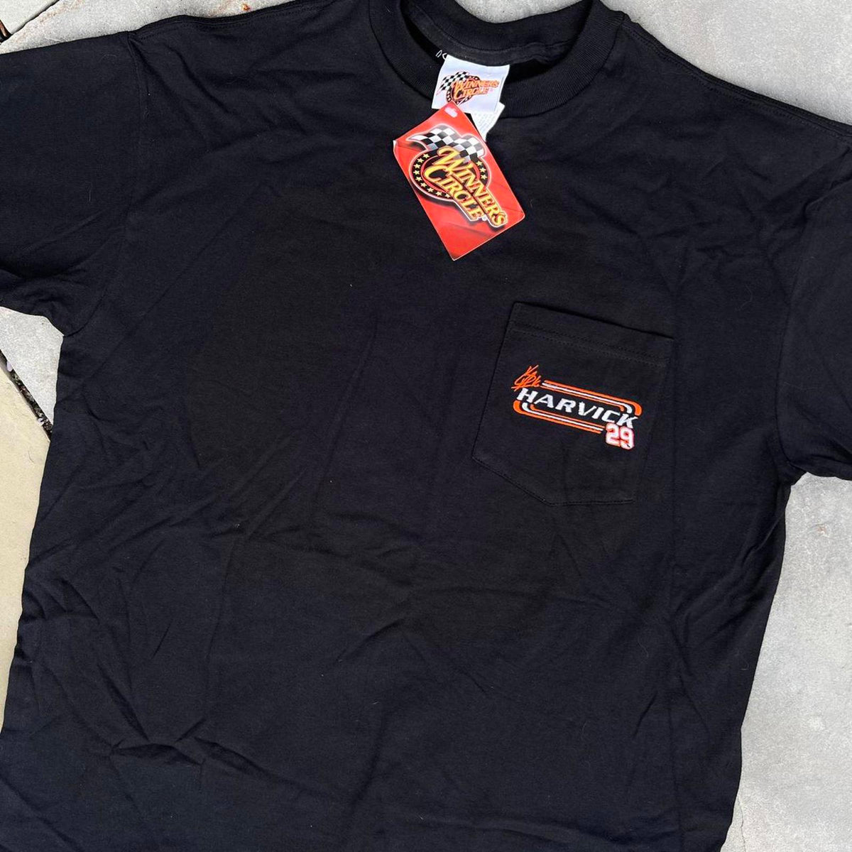 Y2K 2002 NWT Deadstock NASCAR Harvick 28 Racing T-shirt