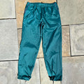 Y2K Turquoise + Purple Trim Gorpcore Rain Pants
