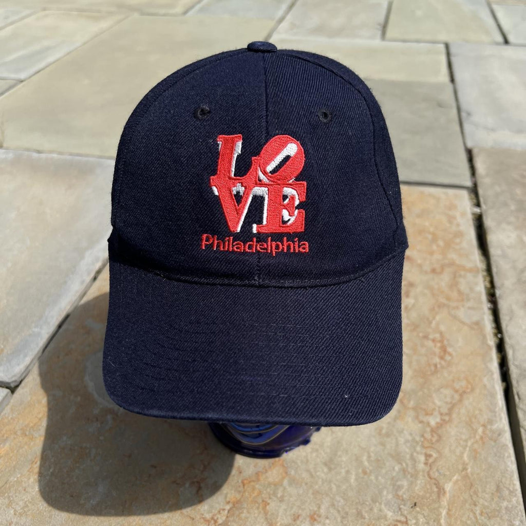 Y2K LOVE Park Philadelphia Black Strapback hat
