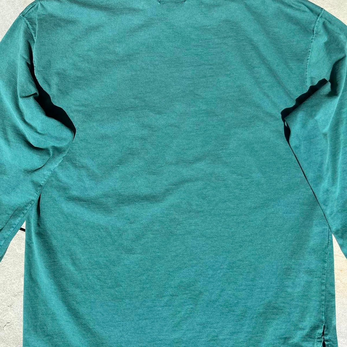 Neo-Vintage 90s Blue Green Longsleeve T-shirt
