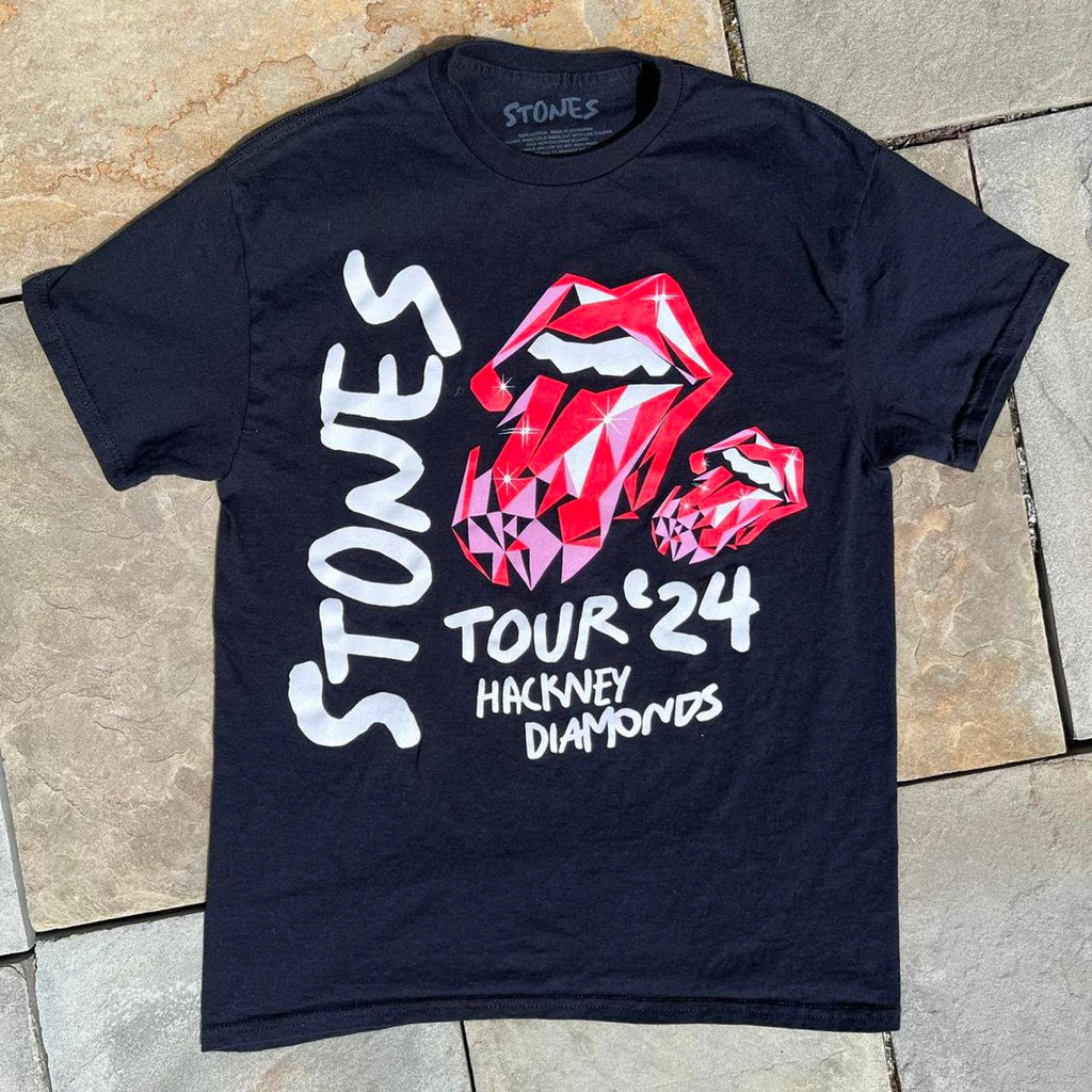 The Rolling Stones Hackney Diamonds 2024 Tour Band Tee