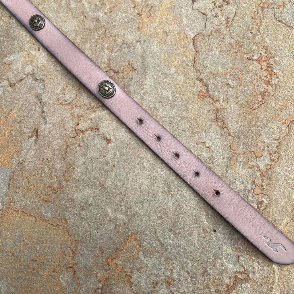 Hollister Co. Women's Tan and Pink Belt