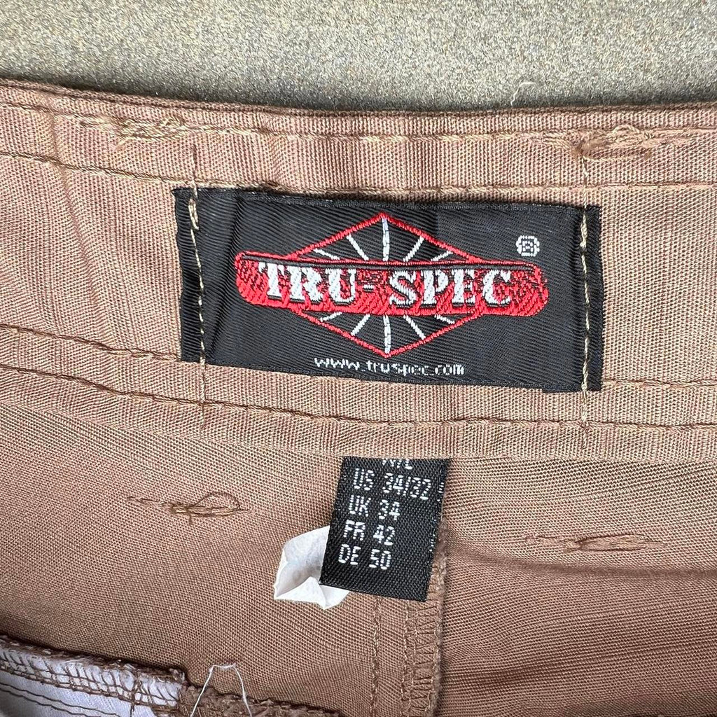 Ripstop Gorpcore Brown Tan Cargo Utility Pants