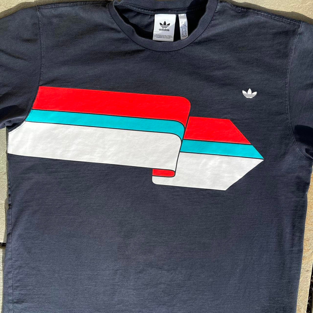 Adidas Front and Back Wraparound Graphic T-Shirt