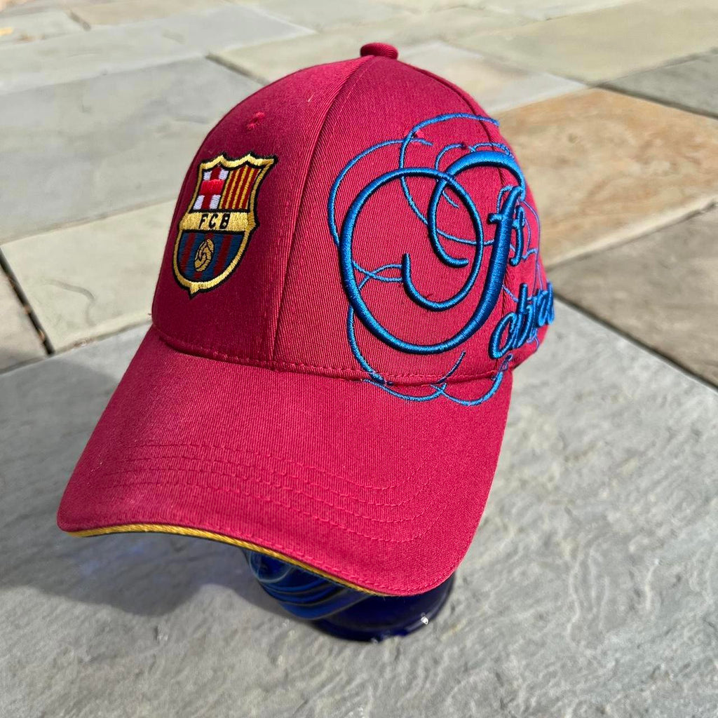 FCB Football Club Barcelona Dark Red Flexfit Hat