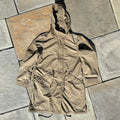 Uniqlo Khaki Poplin Mid Length Jacket