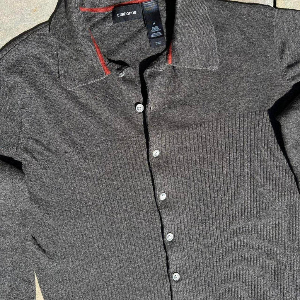Vintage Y2K Silk Blend Button Down Cardigan Sweater