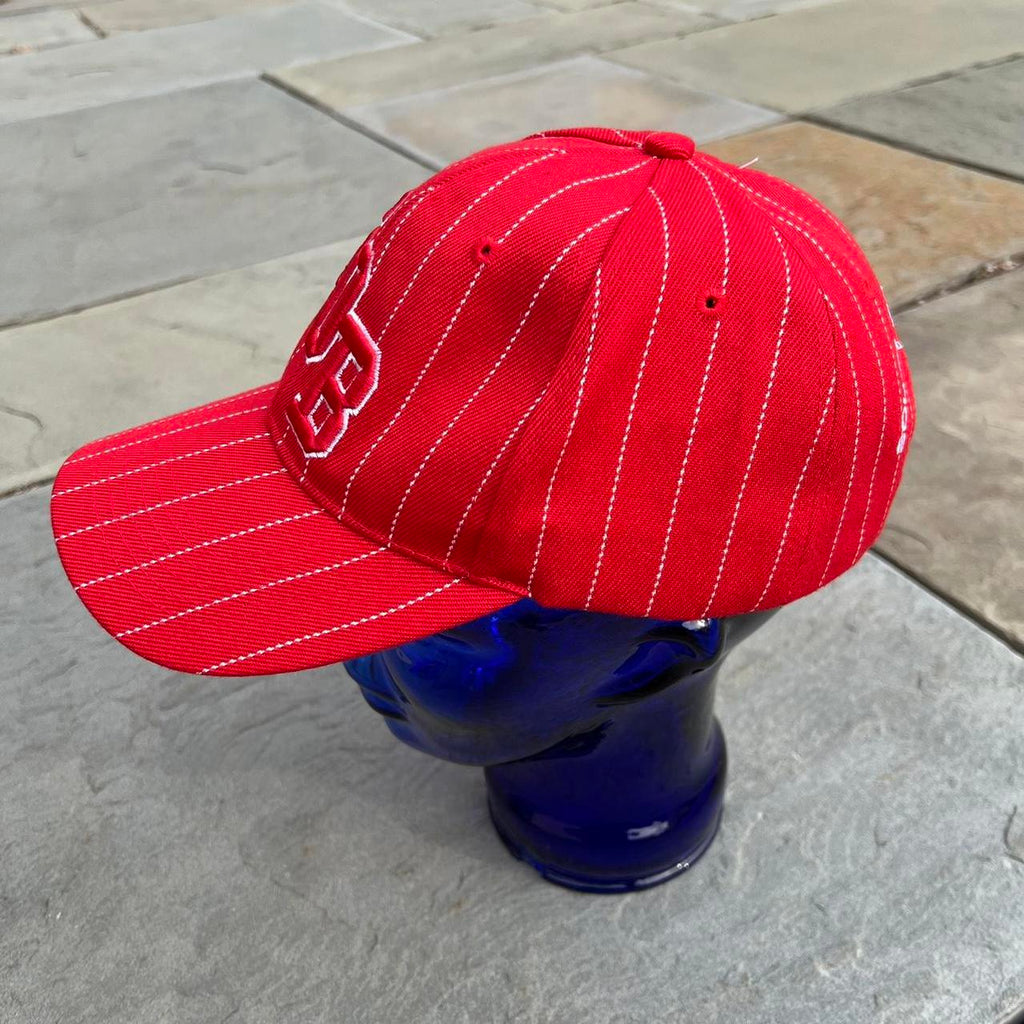 South of the Border Red Pinstripe SOB Strap-back Hat