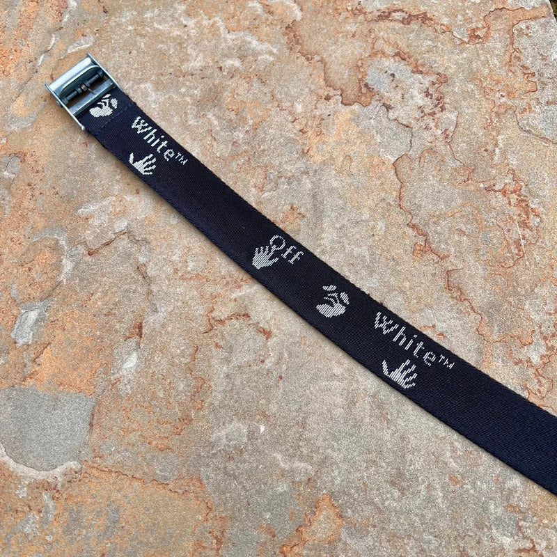 Off-White Swimming Logo Black Belt