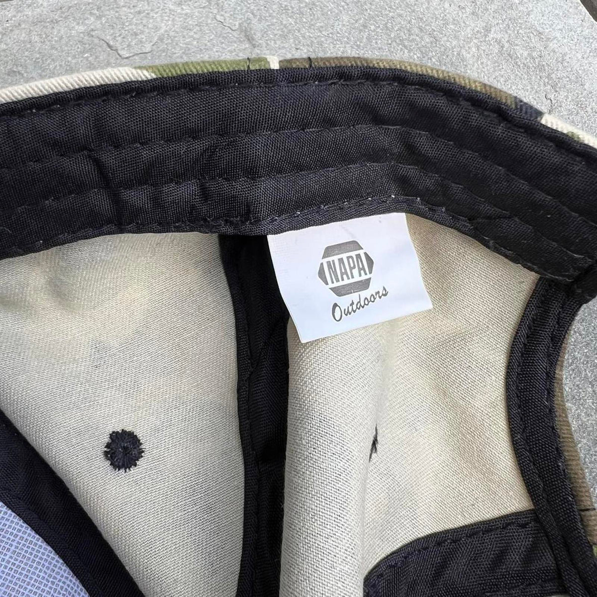 Y2K Napa Outdoor Camo Strapback Hat