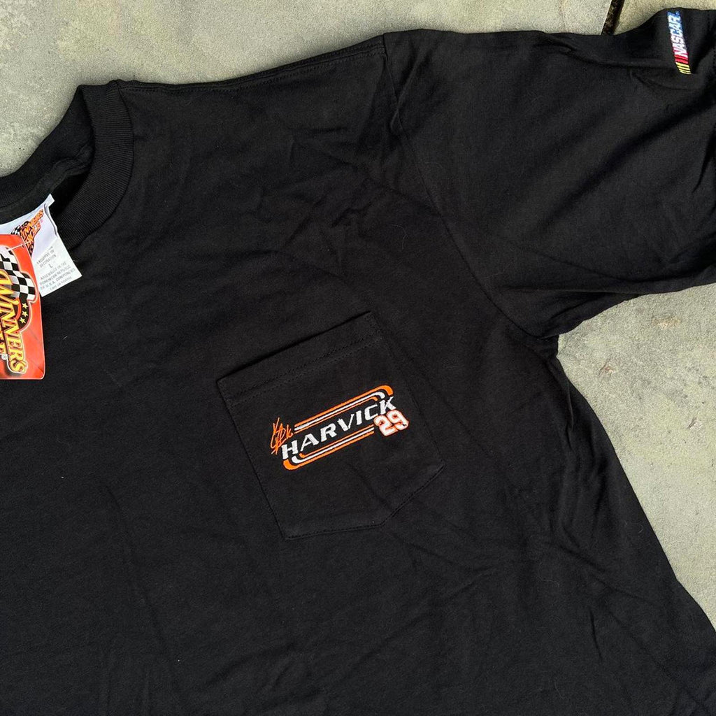 Y2K 2002 NWT Deadstock NASCAR Harvick 28 Racing T-shirt