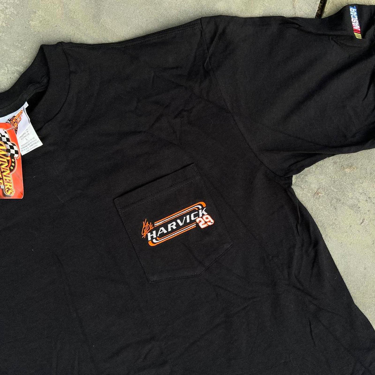 Y2K 2002 NWT Deadstock NASCAR Harvick 28 Racing T-shirt