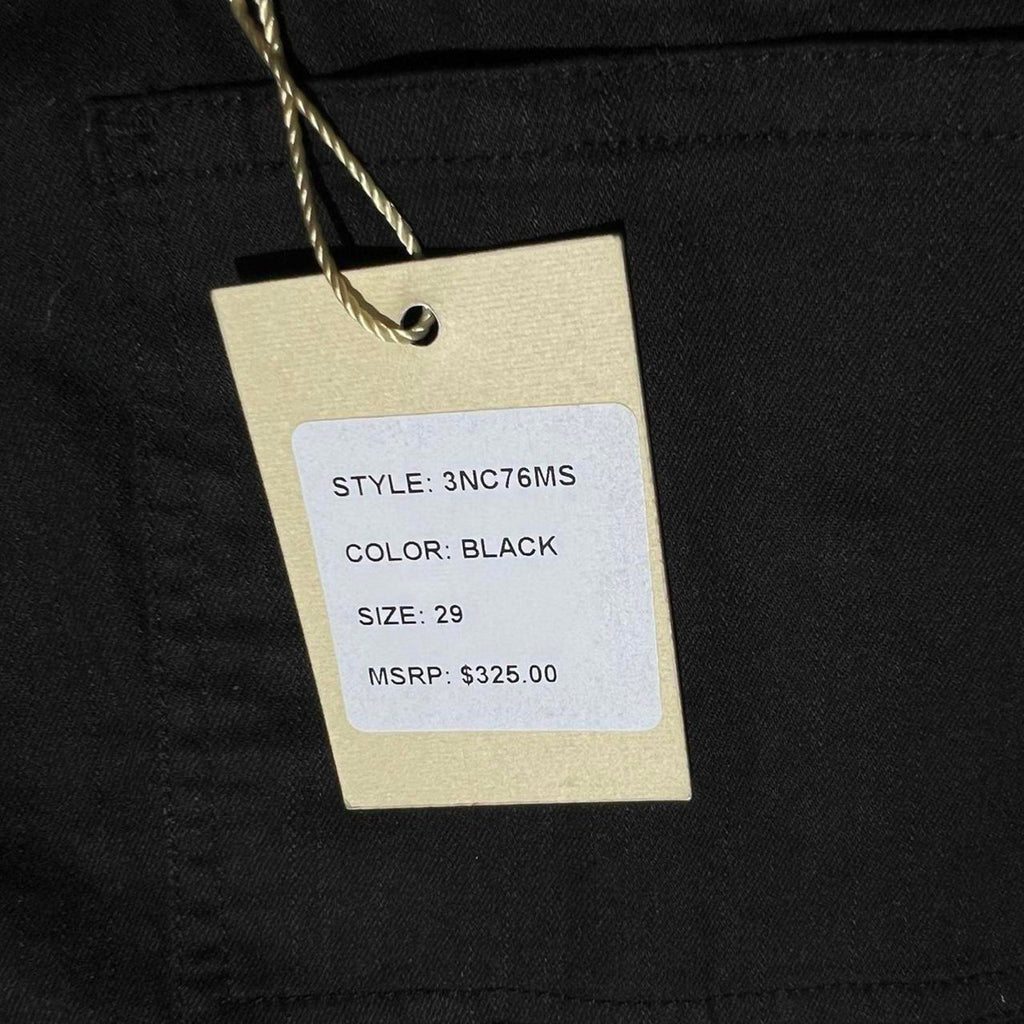 NWT Designer Black Denim Overalls