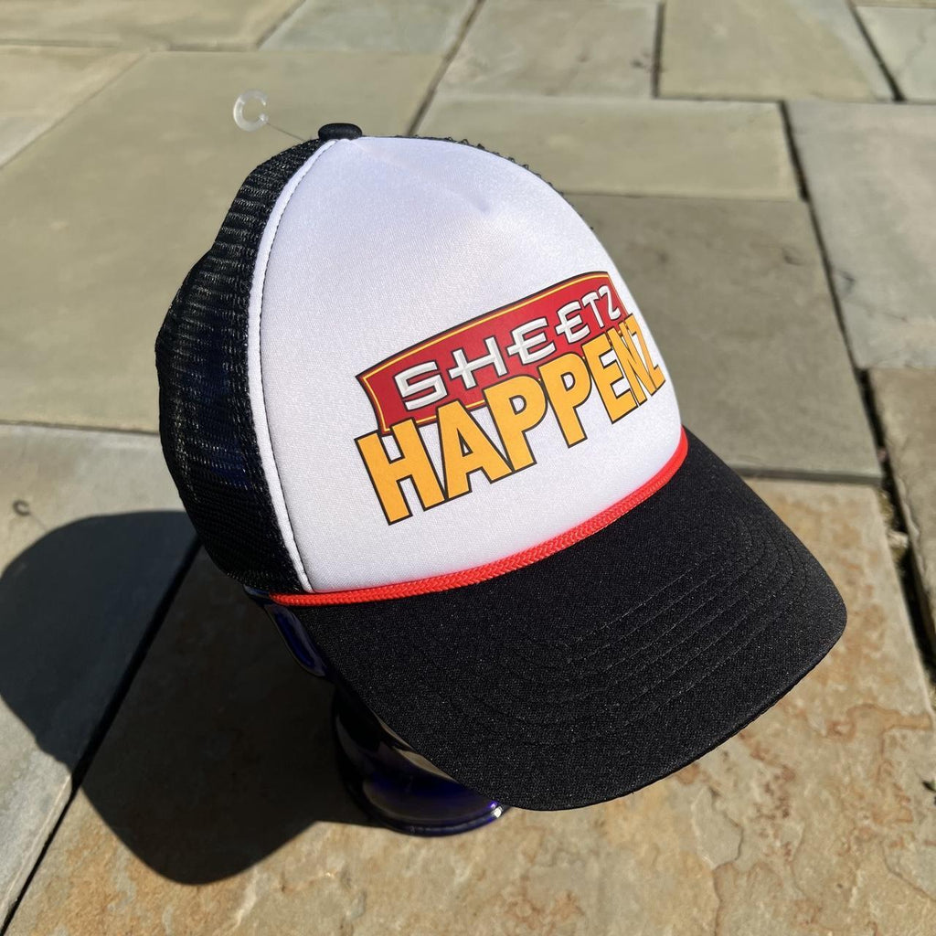 Sheetz Happenz Black/White Trucker Hat
