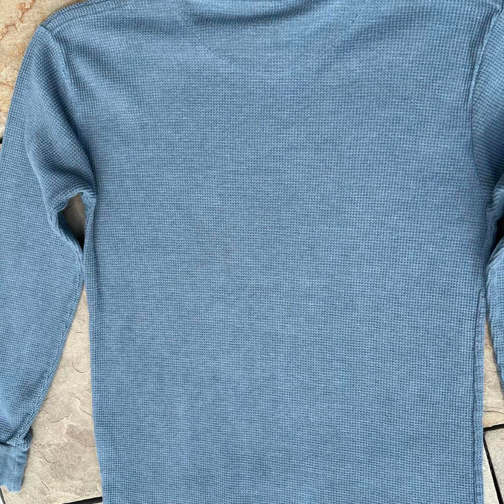 Y2K Reworked Upcycled Darkened Blue Thermal
