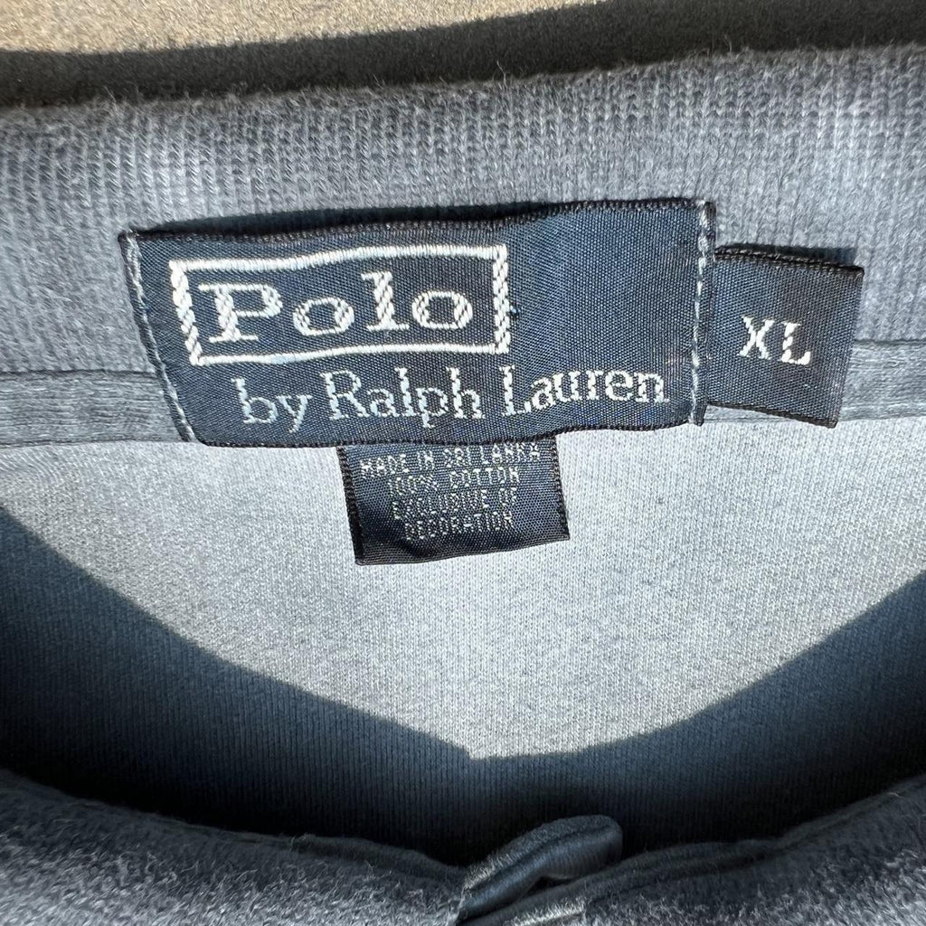 Neo-Vintage Y2K Dark Blue-Green Overdye Polo Ralph Lauren