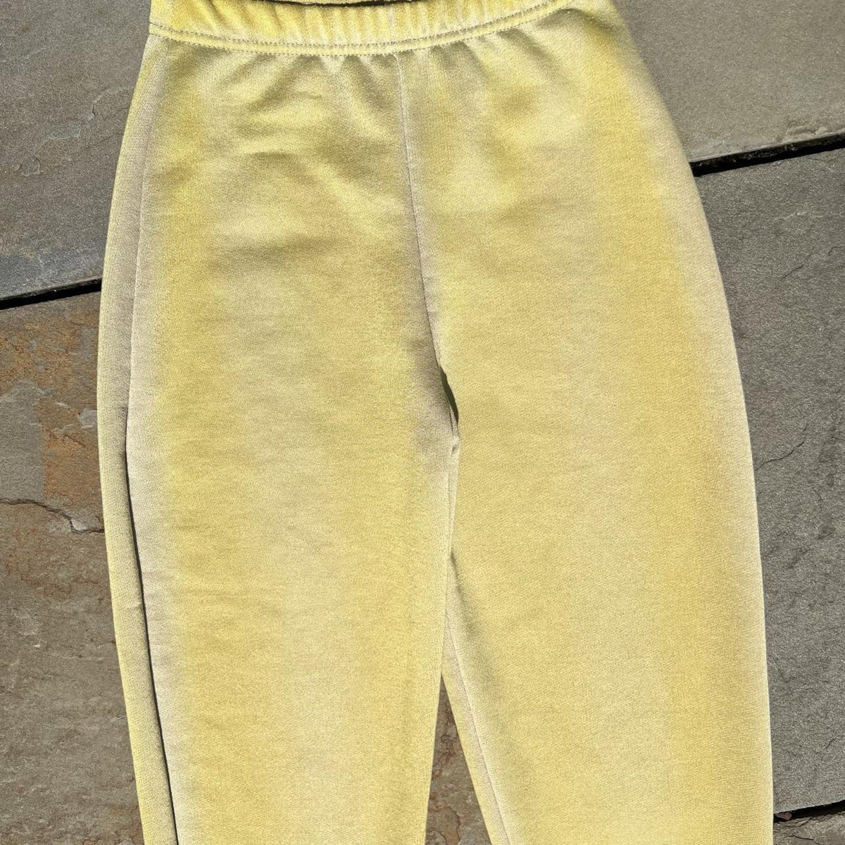 2-Tone Yellow Overdye Sweatpants