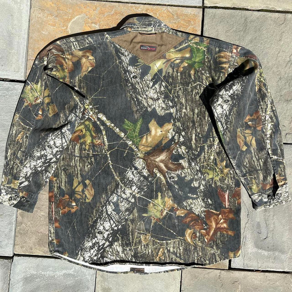 Woodland Camo Utility Shirt Jacket