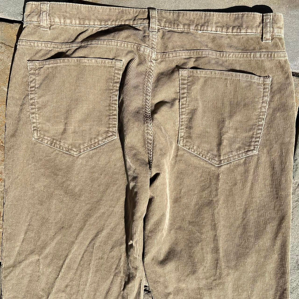 Y2K Calvin Klein Tan Brown Corduroy Pants