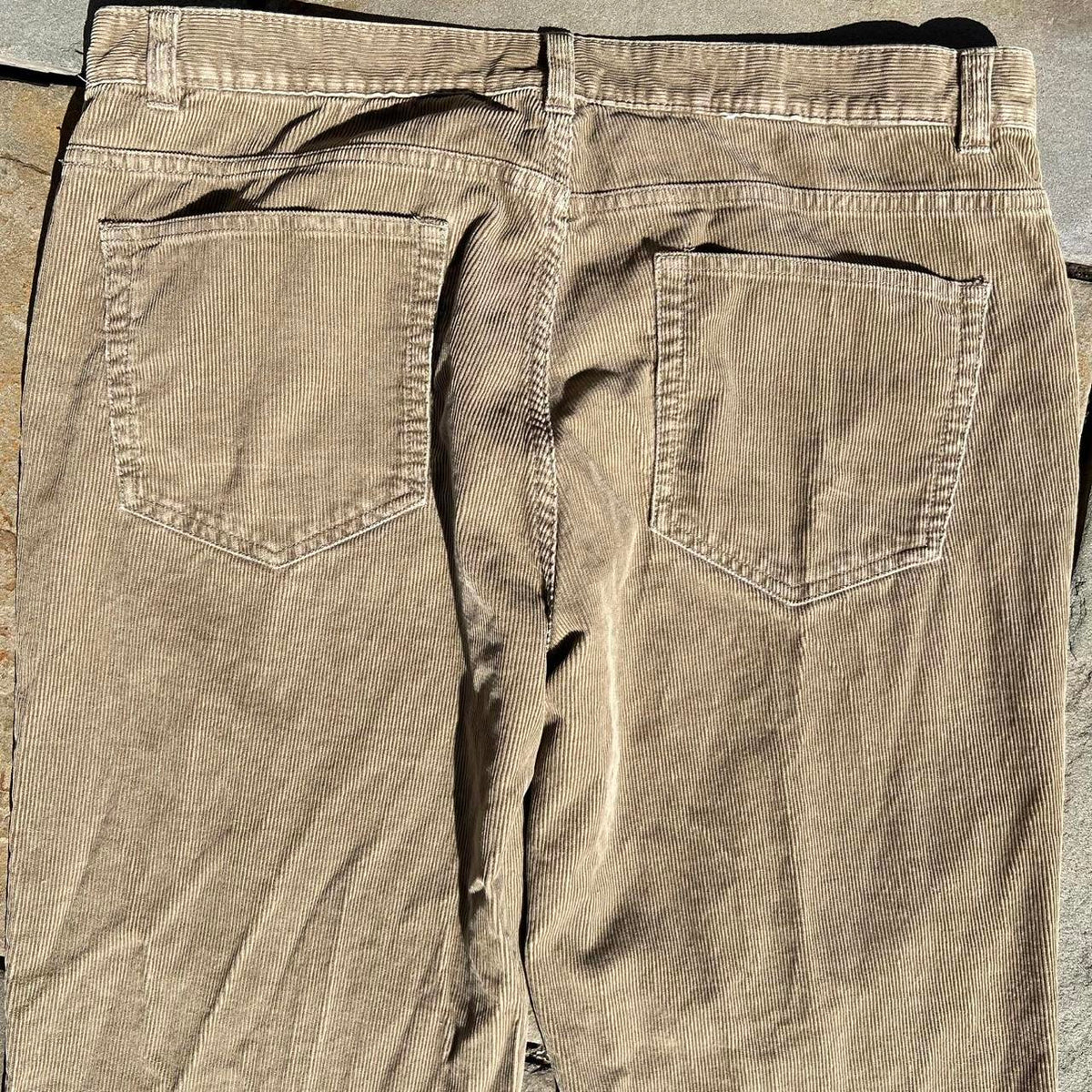 Y2K Calvin Klein Tan Brown Corduroy Pants