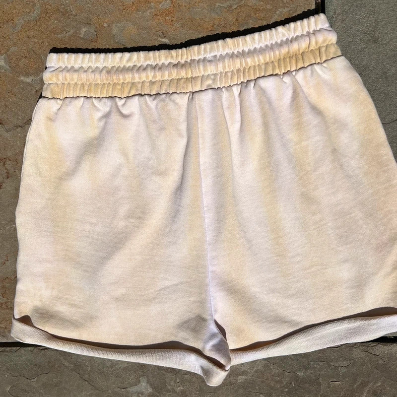 Earth Yellow Garment Dyed Sweat Shorts