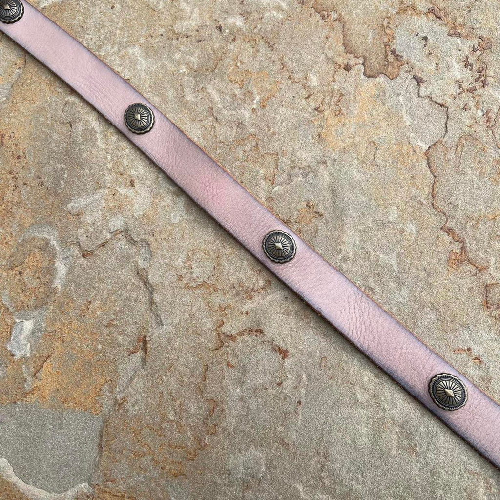 Hollister Co. Women's Tan and Pink Belt