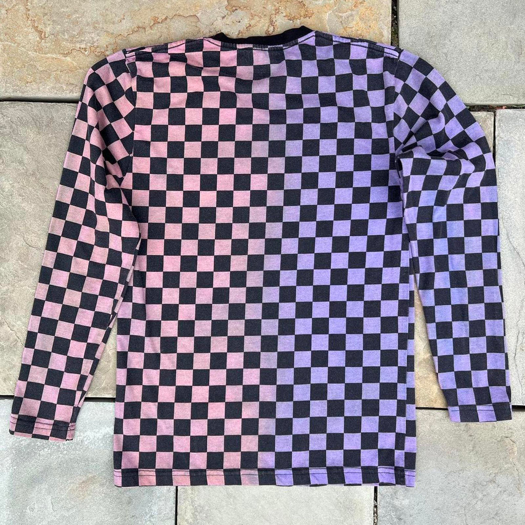 Checker Sunset Fade Reworked Long Sleeve