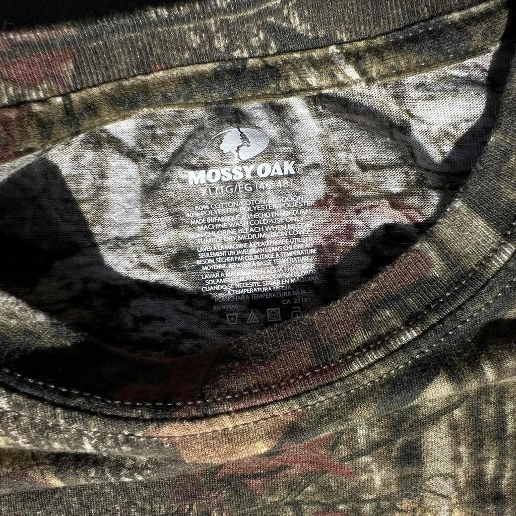 Mossy Oak Woodland Camo T-Shirt Break Up Infinity